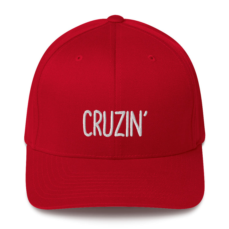 "CRUZIN'" Pidginmoji Dark Structured Cap