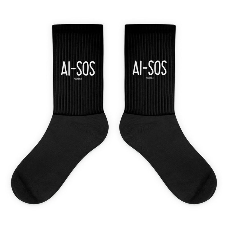 "AI-SOS" PIDGINMOJI Socks