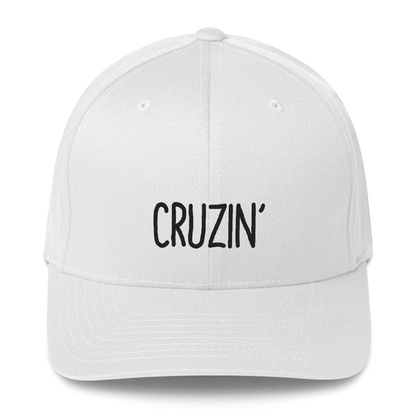 "CRUZIN'" Pidginmoji Light Structured Cap
