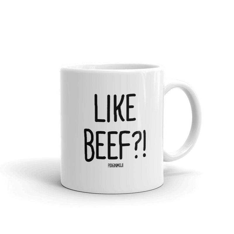 "LIKE BEEF?!" PIDGINMOJI Mug