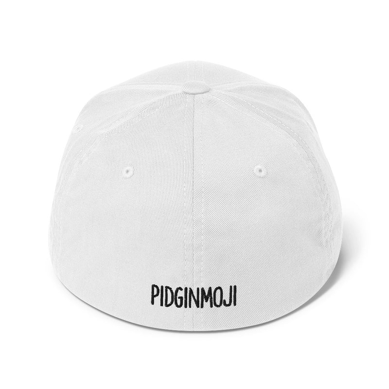 "NO MO'" Pidginmoji Light Structured Cap