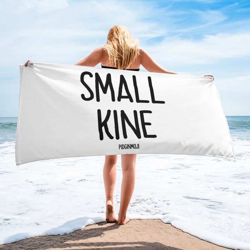 "SMALL KINE" PIDGINMOJI Beach Towel