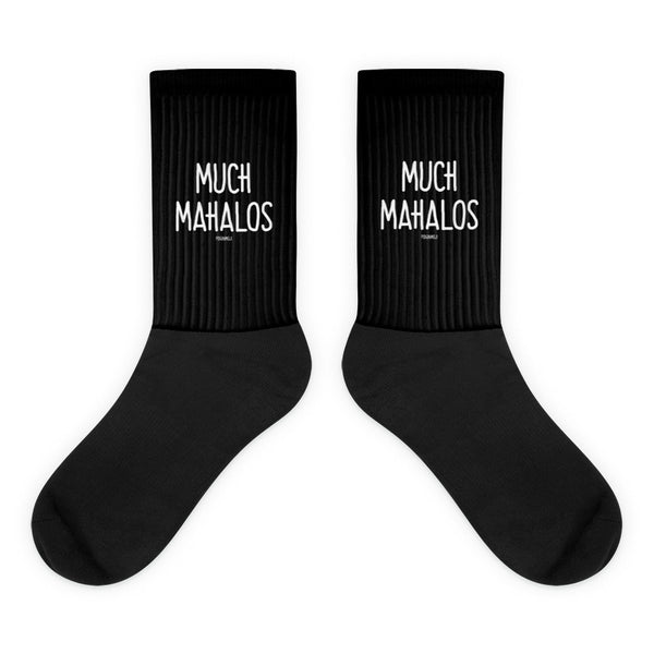 "MUCH MAHALOS" PIDGINMOJI Socks