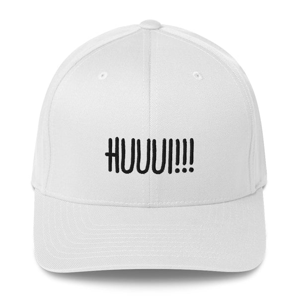 "HUUUI!!!" Pidginmoji Light Structured Cap