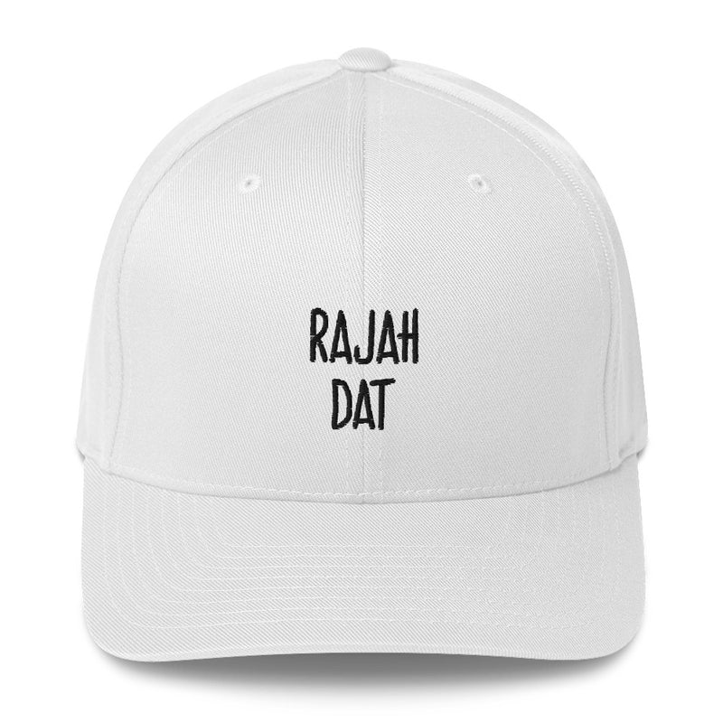 "RAJAH DAT" Pidginmoji Light Structured Cap
