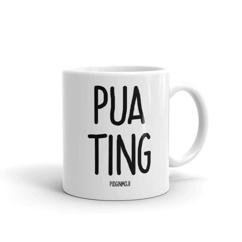"PUA TING" PIDGINMOJI Mug