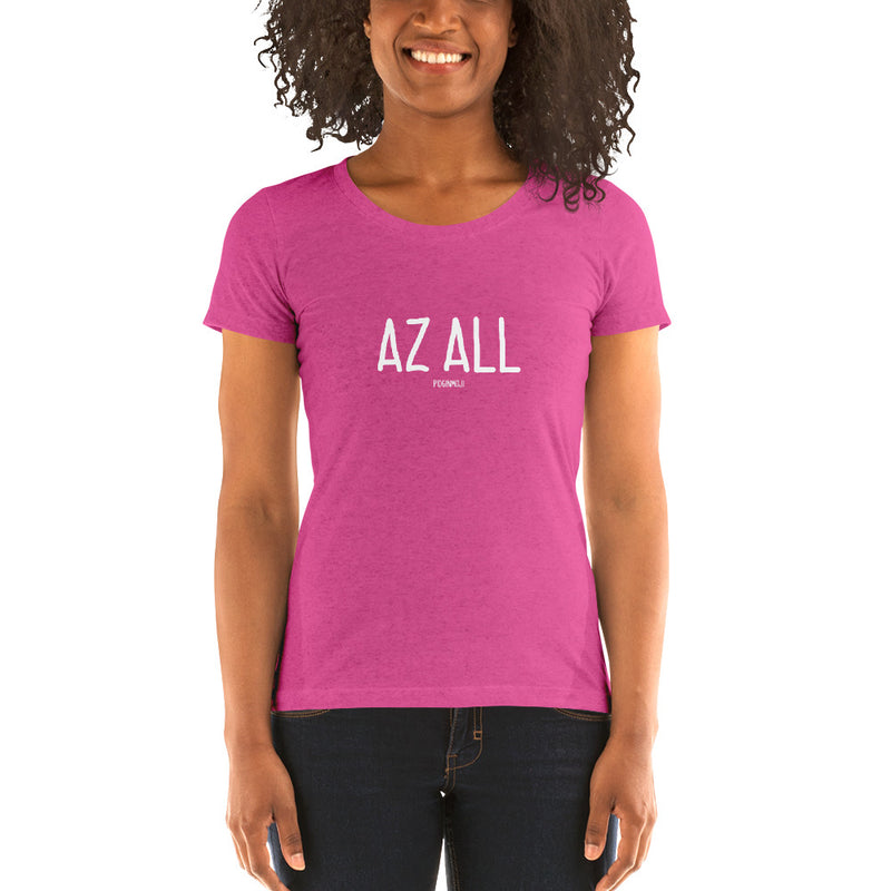 "AZ ALL" Women’s Pidginmoji Dark Short Sleeve T-shirt