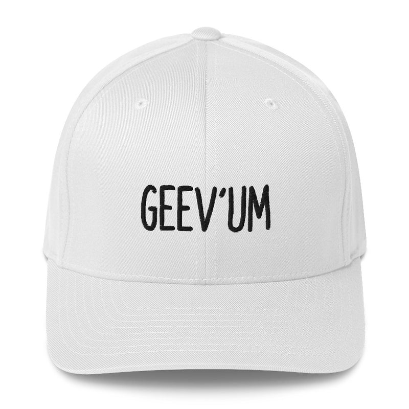 "GEEV'UM" Pidginmoji Light Structured Cap