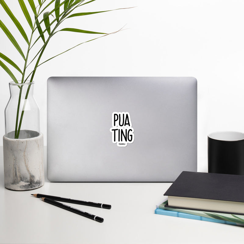 "PUA TING“ PIDGINMOJI Vinyl Stickah