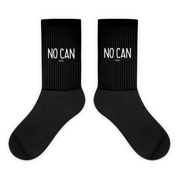 "NO CAN" PIDGINMOJI Socks