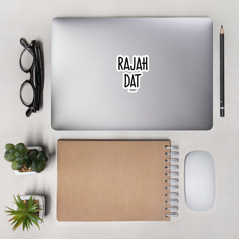 "RAJAH DAT“ PIDGINMOJI Vinyl Stickah