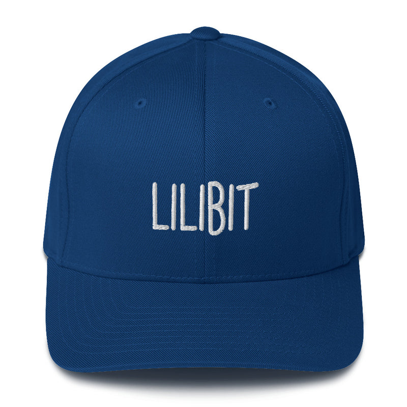 "LILIBIT" Pidginmoji Dark Structured Cap