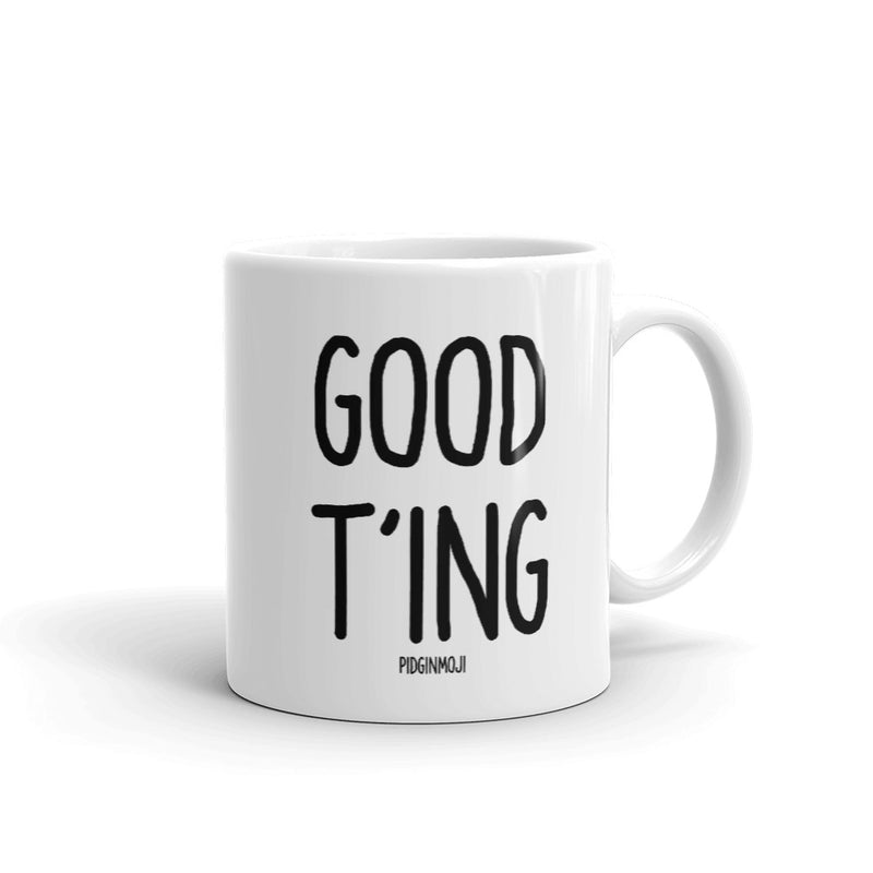 "GOOD T'ING" PIDGINMOJI Mug