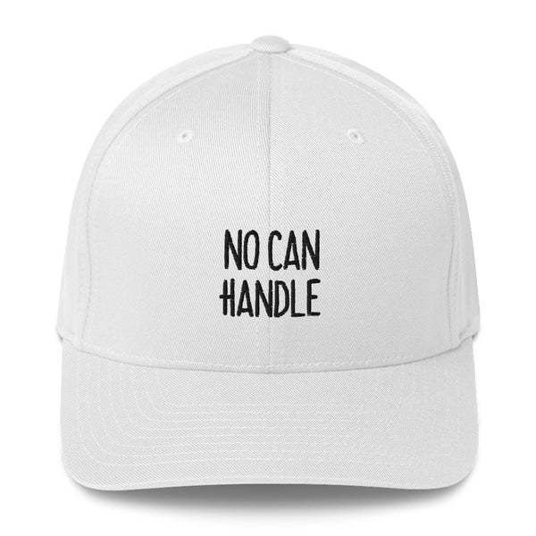 "NO CAN HANDLE" Pidginmoji Light Structured Cap