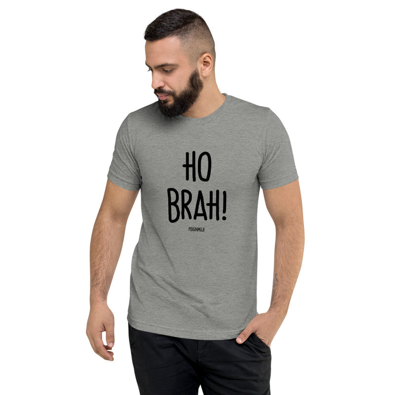 "HO BRAH!" Men’s Pidginmoji Light Short Sleeve T-shirt