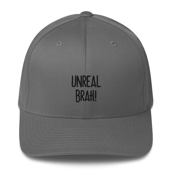 "UNREAL BRAH!" Pidginmoji Light Structured Cap