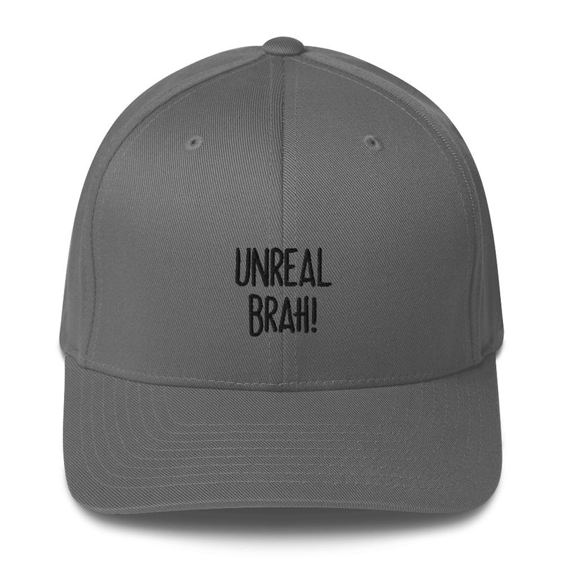 "UNREAL BRAH!" Pidginmoji Light Structured Cap