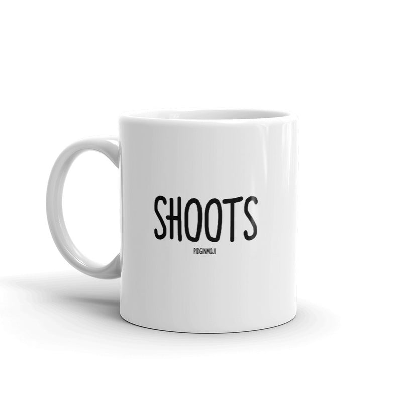 "SHOOTS" PIDGINMOJI Mug