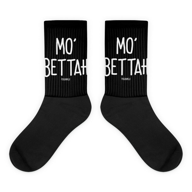 "MO' BETTAH" PIDGINMOJI Socks