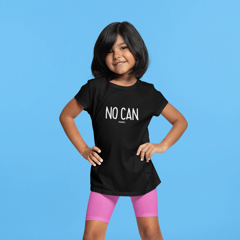 "NO CAN" Youth Pidginmoji Dark Short Sleeve T-shirt