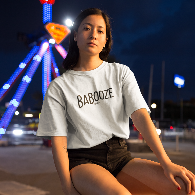 "BABOOZE" Women’s Pidginmoji Light Short Sleeve T-shirt