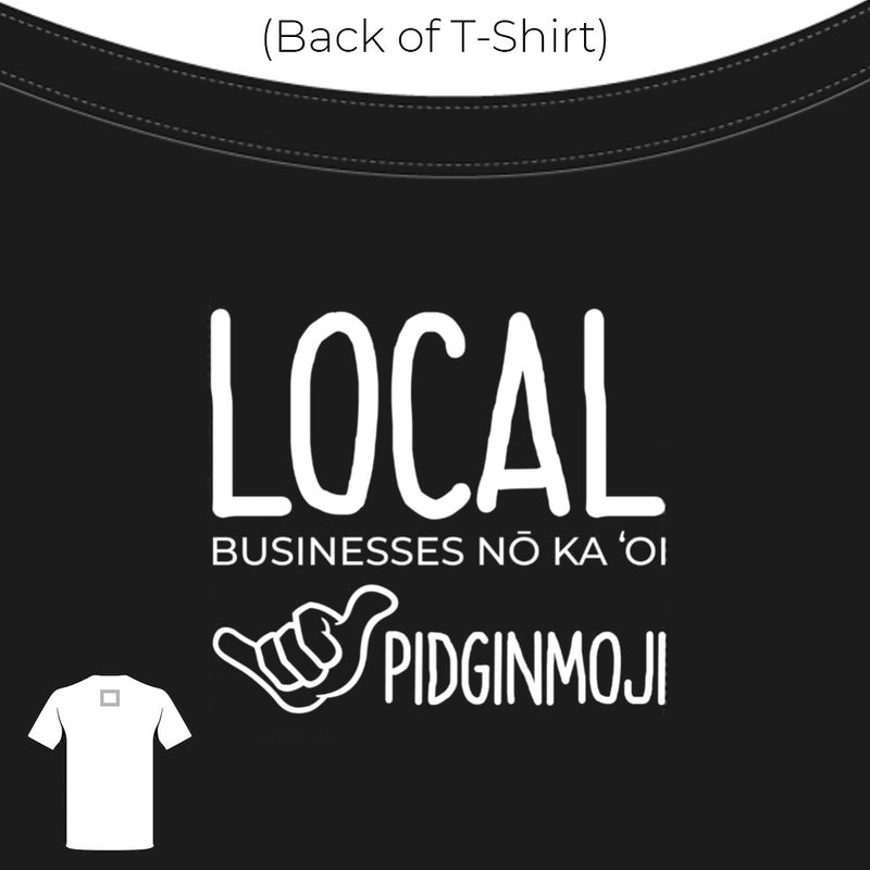 KINGDOM Volcano X PIDGINMOJI Collab - Black Unisex Short Sleeve T-shirt