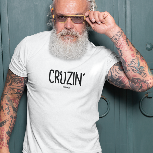 "CRUZIN'" Men’s Pidginmoji Light Short Sleeve T-shirt