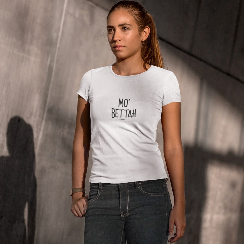 "MO' BETTAH" Women’s Pidginmoji Light Short Sleeve T-shirt
