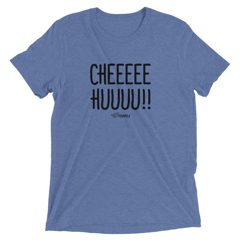 "CHEEEEEHUUUU!!" Men’s Pidginmoji Light Short Sleeve T-shirt
