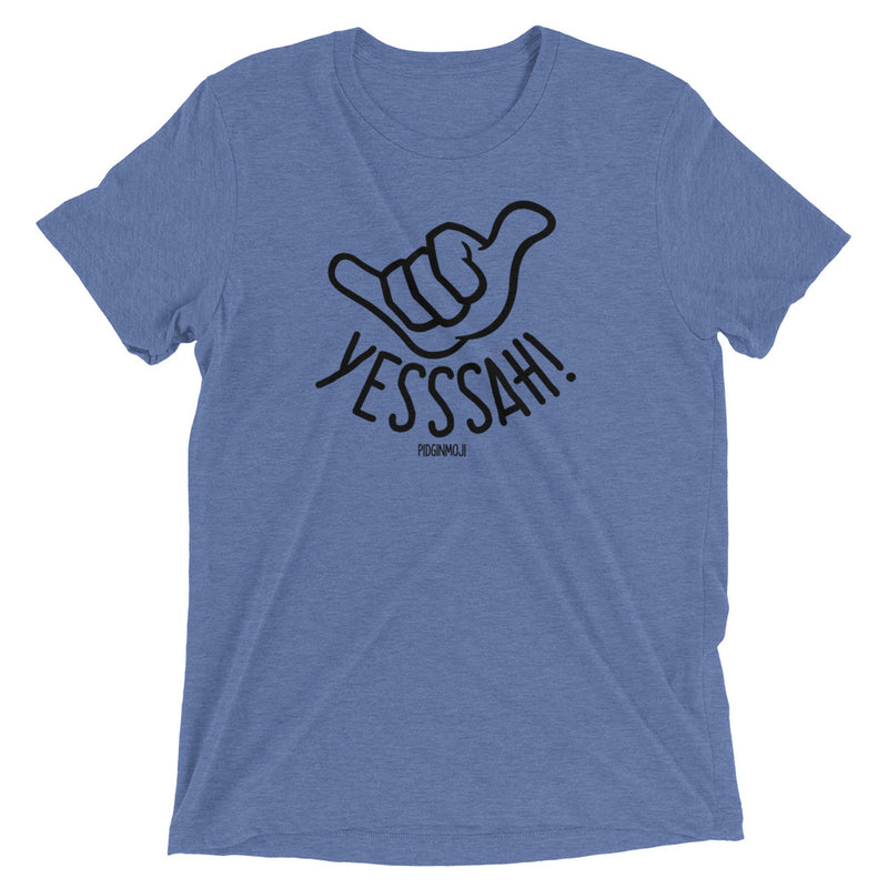 PIDGINMOJI Shaka Logo "YESSSAH!" Light Unisex Short Sleeve T-Shirt