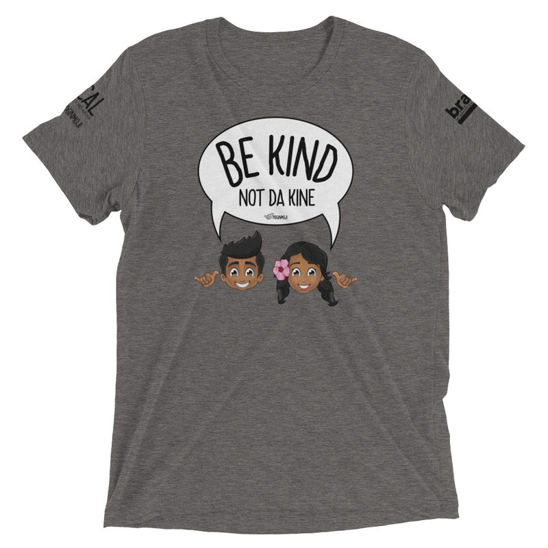 B.R.A.V.E. Hawai'i X PIDGINMOJI Collab - "Be Kind - Not Da Kine" Characters T-Shirt