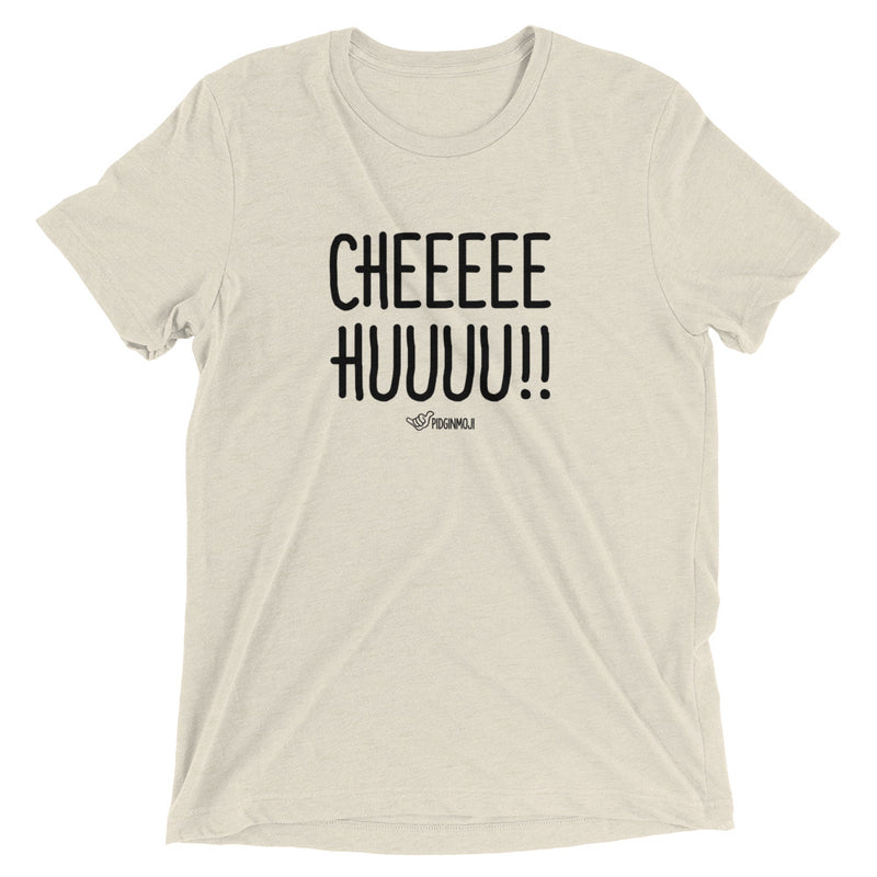 "CHEEEEEHUUUU!!" Men’s Pidginmoji Light Short Sleeve T-shirt
