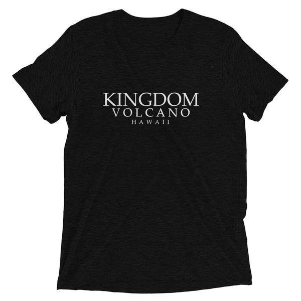 KINGDOM Volcano X PIDGINMOJI Collab - Black Unisex LOGO Short Sleeve T-shirt