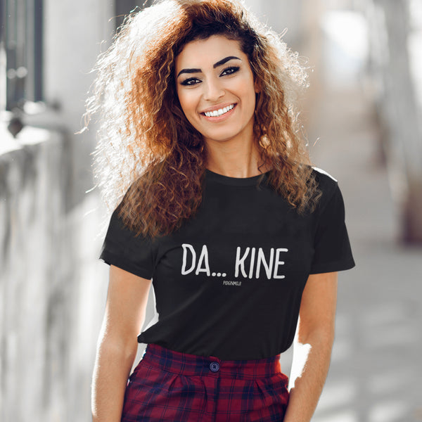 "DA... KINE" Women’s Pidginmoji Dark Short Sleeve T-shirt
