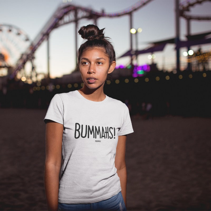 "BUMMAHS!" Women’s Pidginmoji Light Short Sleeve T-shirt