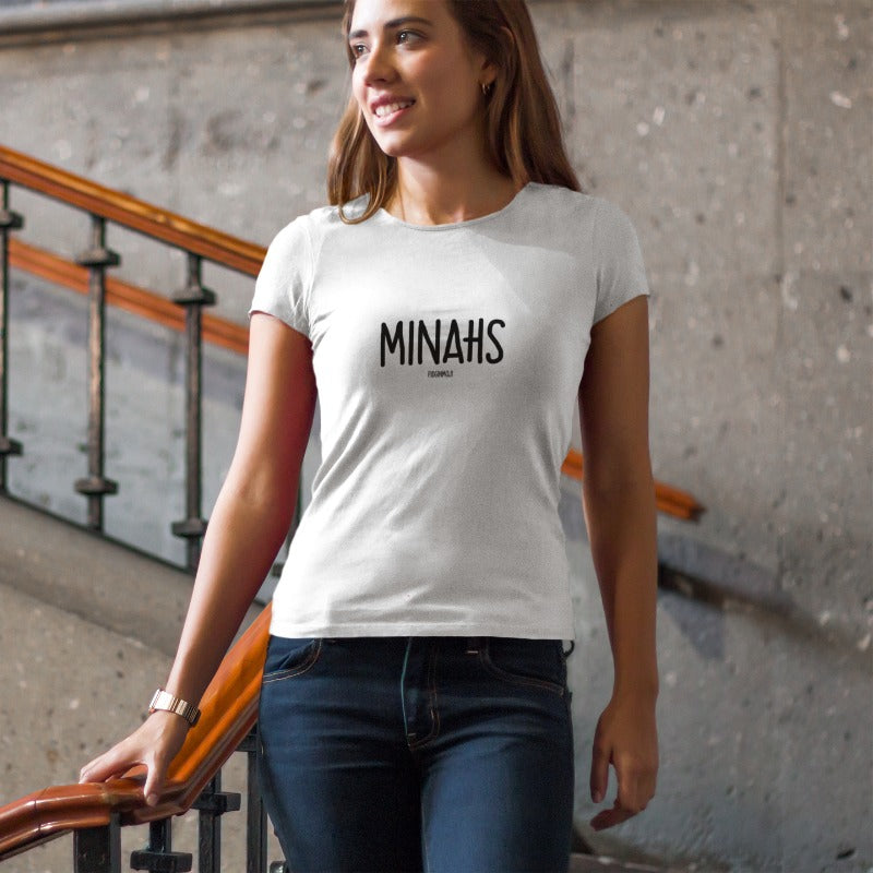 "MINAHS" Women’s Pidginmoji Light Short Sleeve T-shirt