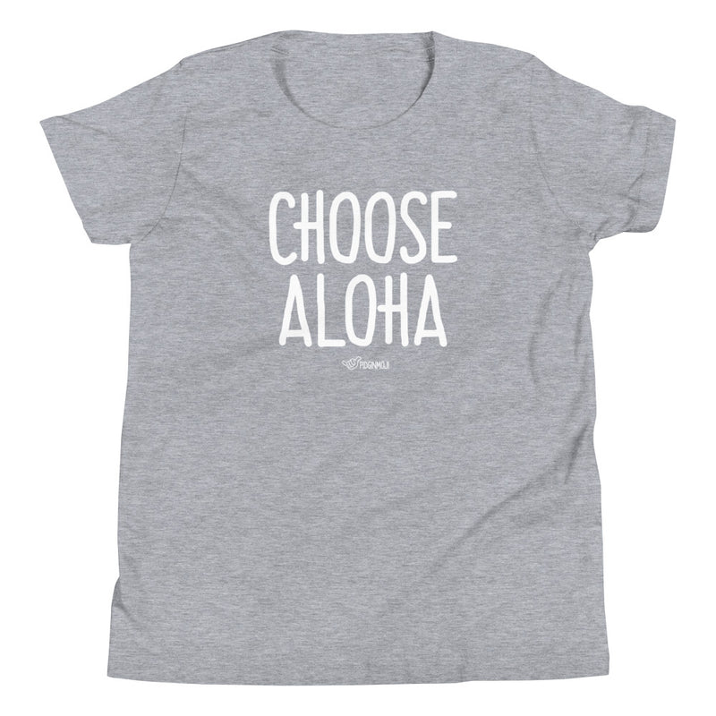 Kids: B.R.A.V.E. Hawai'i X PIDGINMOJI Collab - "Choose Aloha" T-Shirt